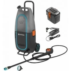 Blitzangebot 😉 GARDENA Set Hochdruckreiniger AquaClean Li-40/60. Mit Akkuund Ladegerät 💯