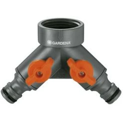 Aktion 👍 GARDENA 2-Wege-Umlenker Für 26,5 Mm G 3/4" Und 21 Mm 1/2" Gewindebohrer - 940-26 🧨