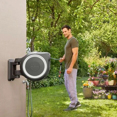Großhandel 🛒 Gardena Wandschlauchbox RollUP L 30 M Inkl. Brause, Anschlüssen, 2-Wege-Ventil 🧨 5 Großhandel 🛒 Gardena Wandschlauchbox RollUP L 30 M Inkl. Brause, Anschlüssen, 2-Wege-Ventil 🧨 – Bild 3