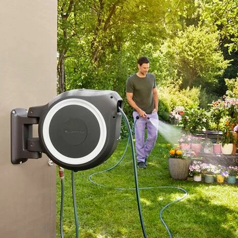 Großhandel 🛒 Gardena Wandschlauchbox RollUP L 30 M Inkl. Brause, Anschlüssen, 2-Wege-Ventil 🧨 6 Großhandel 🛒 Gardena Wandschlauchbox RollUP L 30 M Inkl. Brause, Anschlüssen, 2-Wege-Ventil 🧨 – Bild 4