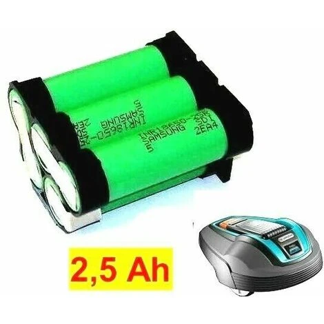Neu 😉 GARDENA Tauschpack Akku Für Mähroboter Husqvarna 18 V Mit 2,5 Ah Samsung Zellen 🧨 3 Neu 😉 GARDENA Tauschpack Akku Für Mähroboter Husqvarna 18 V Mit 2,5 Ah Samsung Zellen 🧨
