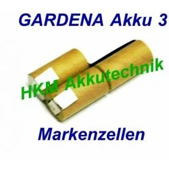 Am billigsten 👍 GARDENA Accu 3 Akku 3,6V - 2,4 Ah NiCd Original Markenzellen Für Original Lader 👍