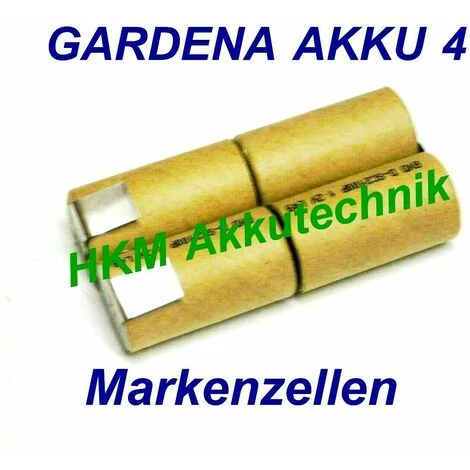 Brandneu ⭐ GARDENA Accu 4 Akku 4,8V 1,5 Ah NiCd Original Markenzellen Für Original Lader ✨ 3 Brandneu ⭐ GARDENA Accu 4 Akku 4,8V 1,5 Ah NiCd Original Markenzellen Für Original Lader ✨