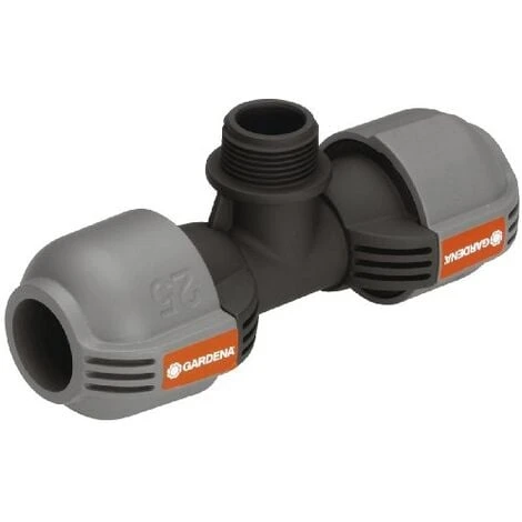 Brandneu 👏 GARDENA SPRINKLERSYSTEM T-STÜCK FÜR AUßENGEWINDE: VERBINDUNGSSTÜCK FÜR ANSCHLUSS DES TURBINEN-VERSENKREGNERS, 25 MM X 3/4 ZOLL- 👍 3 Brandneu 👏 GARDENA SPRINKLERSYSTEM T-STÜCK FÜR AUßENGEWINDE: VERBINDUNGSSTÜCK FÜR ANSCHLUSS DES TURBINEN-VERSENKREGNERS, 25 MM X 3/4 ZOLL- 👍