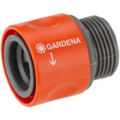 Auslauf 🛒 GARDENA ÜBERGANGS-SCHLAUCHSTÜCK: VERBINDUNGSSTÜCK AUS DEM ORIGINAL GARDENA SYSTEM, FÜR DEN ÜBERGANG VON EINER SCHLAUCHVERSCHRAUB 🔥