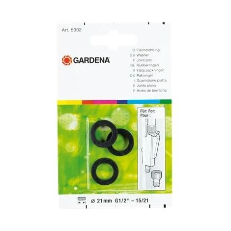 Großhandel 🌟 GARDENA FLACHDICHTUNG 05301-20 🧨 3 Großhandel 🌟 GARDENA FLACHDICHTUNG 05301-20 🧨