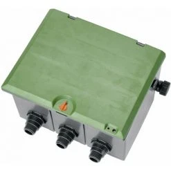 Neu 🌟 Gardena Ventilschacht Ventilkasten 3 Bewässerungsventile ✨